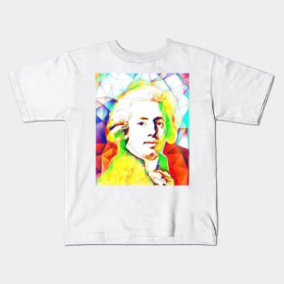 Fausto Elhuyar Colourful Portrait | Fausto Elhuyar Artwork 12 Kids T-Shirt